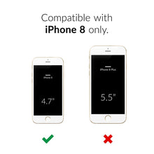 iPhone 8 Battery Case, Crave PWR Case 3000mAh, Qi Wireless Charging Battery Extended Portable Charger Case for iPhone 8 – Black