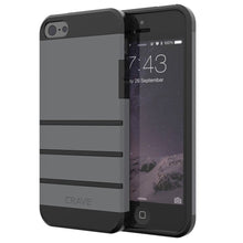 iPhone SE Case, iPhone 5s Case, Crave Strong Guard Protection Series Case for iPhone 5 5s SE - Black