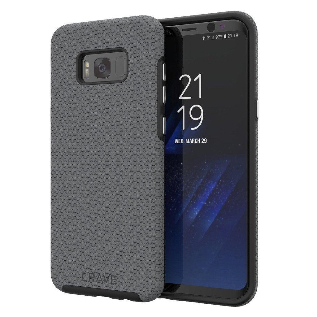 S8 Plus Case, Crave Dual Guard Protection Series Case for Samsung Galaxy S8 Plus - Black