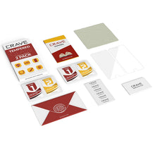 Crave Glass Screen Protector for Apple iPhone 8 Plus - 7 Plus - 6s Plus - 6 Plus [2-Pack] HD Tempered Glass