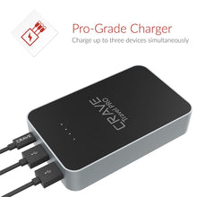 Crave Travel PRO Power Bank with 13400 mAh [Quick Charge QC 3.0 USB + Type C with PD] Portable Battery Charger