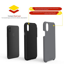 iPhone X Case, Crave Dual Guard Protection Series Case for Apple iPhone X (5.8 Inch) - Black