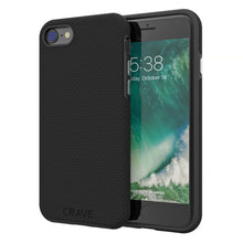 iPhone 8 Case, iPhone 7 Case, Crave Dual Guard Protection Series Case for Apple iPhone 8/7 (4.7 Inch) - Black