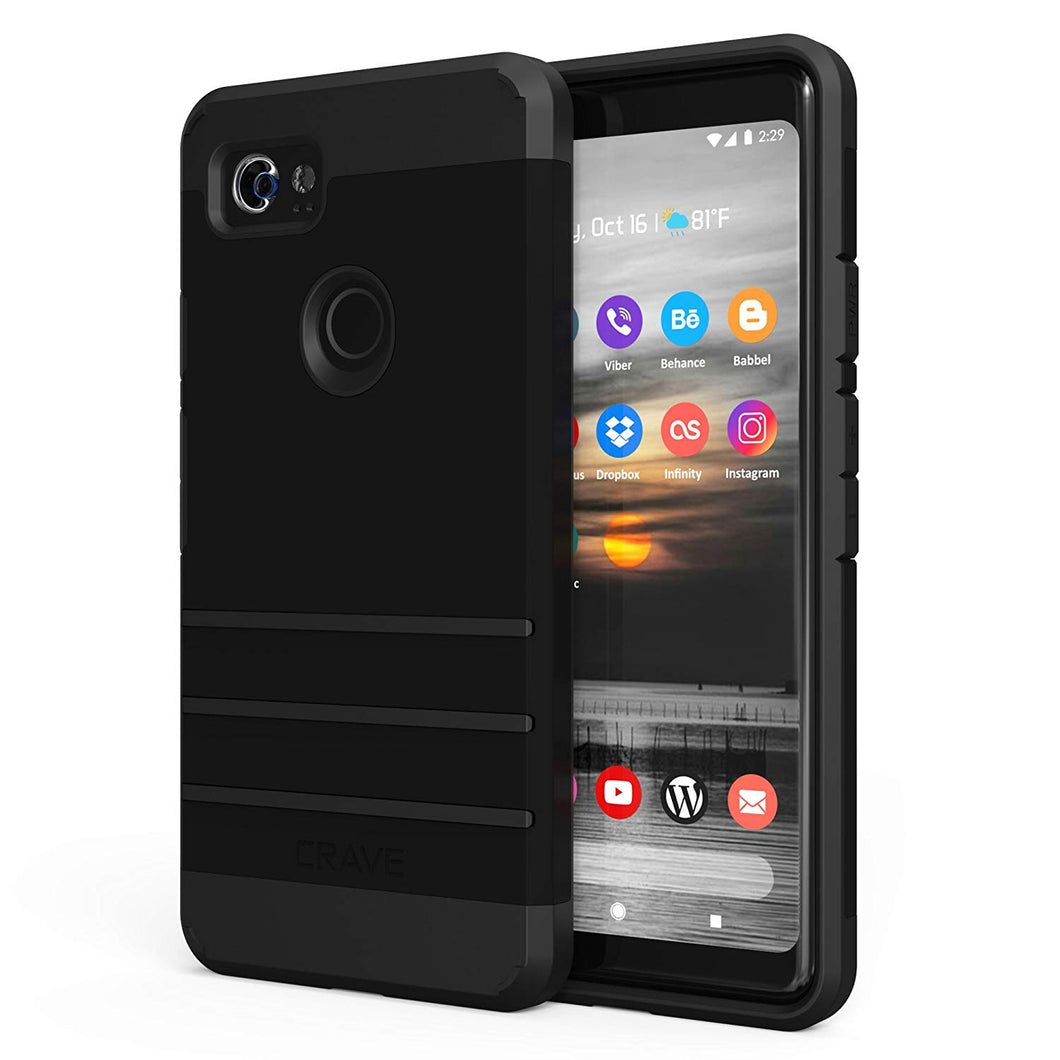 Google Pixel 2 XL Case, Crave Strong Guard Protection Series Case for Google Pixel 2 XL