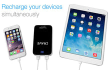 Crave Travel Pro 13000mAh Dual USB Ultra-High Density Power Bank