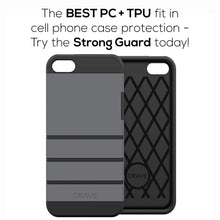 iPhone SE Case, iPhone 5s Case, Crave Strong Guard Protection Series Case for iPhone 5 5s SE - Black