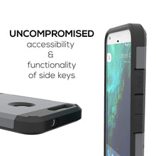 Google Pixel Case, Crave Strong Guard Protection Series Case for Google Pixel 2016 - Black