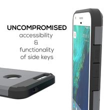 Google Pixel XL Case, Crave Strong Guard Protection Series Case for Google Pixel XL 2016 - Black