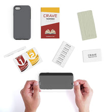 Crave Glass Screen Protector for Apple iPhone 8 Plus - 7 Plus - 6s Plus - 6 Plus [2-Pack] HD Tempered Glass