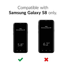 S8 Case, Crave Dual Guard Protection Series Case for Samsung Galaxy S8 - Black