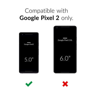 Google Pixel 2 Case, Crave Dual Guard Protection Series Case for Google Pixel 2 - Black