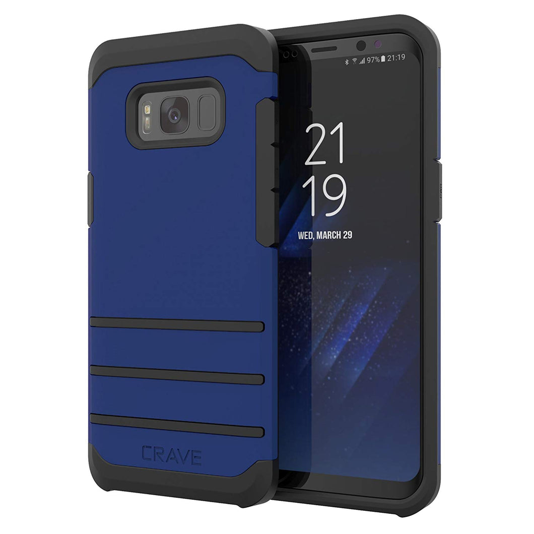 S8 Case, Crave Strong Guard Protection Series Case for Samsung Galaxy S8 - Black