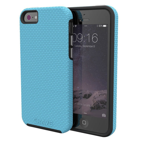 iPhone SE Case, Crave Dual Guard Protection Series Case for iPhone 5 / 5s / SE - Black