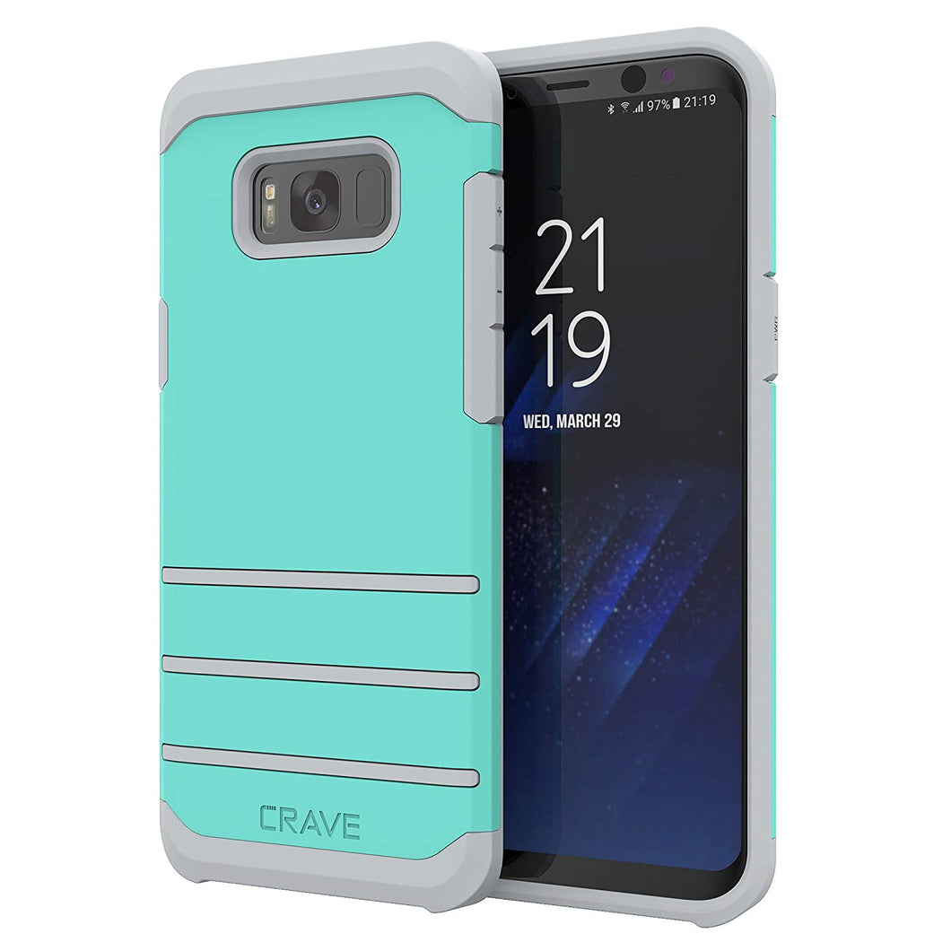 S8 Plus Case, Crave Strong Guard Protection Series Case for Samsung Galaxy S8 Plus- Black