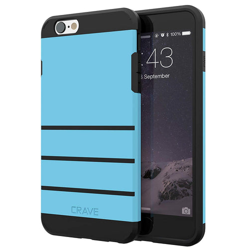 iPhone 6S Plus Case, iPhone 6 Plus Case, Crave Strong Guard Protection Series Case for iPhone 6 / 6s Plus (5.5 Inch) - Black