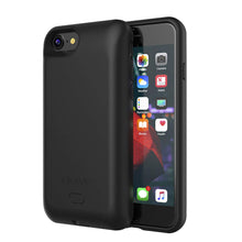 iPhone 8 Battery Case, Crave PWR Case 3000mAh, Qi Wireless Charging Battery Extended Portable Charger Case for iPhone 8 – Black