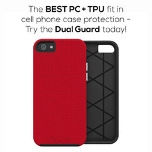iPhone SE Case, Crave Dual Guard Protection Series Case for iPhone 5 / 5s / SE - Red