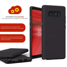 Note 8 Case, Crave Dual Guard Protection Series Case for Samsung Galaxy Note 8 - Black