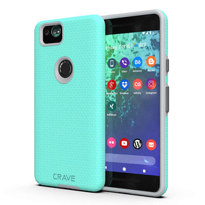 Google Pixel 2 Case, Crave Dual Guard Protection Series Case for Google Pixel 2 - Black