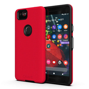 Google Pixel 2 Case, Crave Dual Guard Protection Series Case for Google Pixel 2 - Black