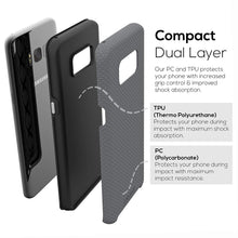 S8 Plus Case, Crave Dual Guard Protection Series Case for Samsung Galaxy S8 Plus - Black