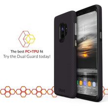 S9 Case, Crave Dual Guard Protection Series Case for Samsung Galaxy S9 - Black