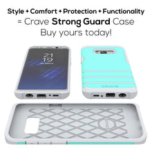 S8 Plus Case, Crave Strong Guard Protection Series Case for Samsung Galaxy S8 Plus- Black