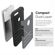 Google Pixel XL Case, Crave Strong Guard Protection Series Case for Google Pixel XL 2016 - Black