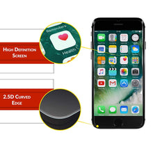 Crave Glass Screen Protector for Apple iPhone 8 Plus - 7 Plus - 6s Plus - 6 Plus [2-Pack] HD Tempered Glass