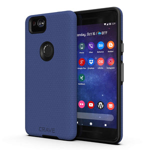 Google Pixel 2 Case, Crave Dual Guard Protection Series Case for Google Pixel 2 - Black