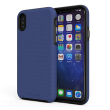 iPhone X Case, Crave Dual Guard Protection Series Case for Apple iPhone X (5.8 Inch) - Navy