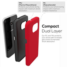 S7 Case, Crave Dual Guard Protection Series Case for Samsung Galaxy S7 - Red