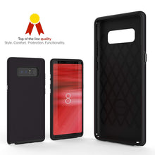 Note 8 Case, Crave Dual Guard Protection Series Case for Samsung Galaxy Note 8 - Black