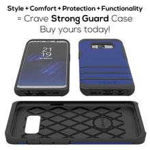 S8 Case, Crave Strong Guard Protection Series Case for Samsung Galaxy S8 - Black