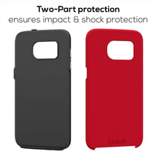 Galaxy S7 Edge Case, Crave Dual Guard Protection Series Case for Samsung Galaxy S7 Edge - Black