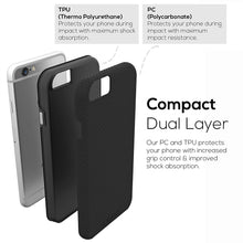 iPhone 6 Case, iPhone 6S Case, Crave Dual Guard Protection Series Case for iPhone 6 6s (4.7 Inch) - Black