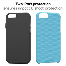 iPhone 6 Case, iPhone 6S Case, Crave Dual Guard Protection Series Case for iPhone 6 6s (4.7 Inch) - Sky Blue