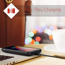 iPhone 8 Plus Battery Case, Crave PWR Case 4000mAh, Qi Wireless Charging Battery Extended Portable Charger Case for iPhone 8 Plus – Black