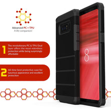 Note 8 Case, Crave Strong Guard Protection Series Case for Samsung Galaxy Note 8