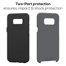 S8 Plus Case, Crave Dual Guard Protection Series Case for Samsung Galaxy S8 Plus - Black