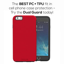 iPhone 6S Plus Case, Crave Dual Guard Protection Series Case for iPhone 6 6s (5.5 Inch) - Black