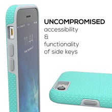 iPhone 6 Case, iPhone 6S Case, Crave Dual Guard Protection Series Case for iPhone 6 6s (4.7 Inch) - Mint/Gray