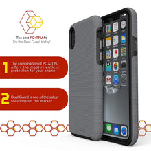 iPhone X Case, Crave Dual Guard Protection Series Case for Apple iPhone X (5.8 Inch) - Black