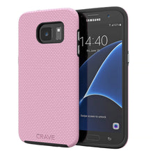 Galaxy S7 Edge Case, Crave Dual Guard Protection Series Case for Samsung Galaxy S7 Edge - Black