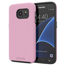 Galaxy S7 Case, Crave Dual Guard Protection Series Case for Samsung Galaxy S7 - Black