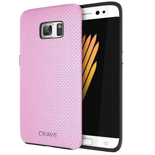 Galaxy 7 Case, Crave Dual Guard Protection Series Case for Samsung Galaxy 7 - Black