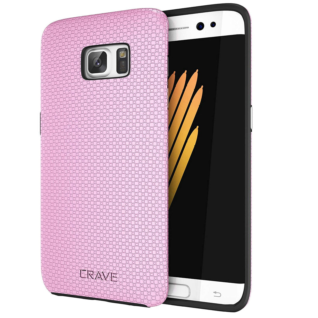 Galaxy 7 Case, Crave Dual Guard Protection Series Case for Samsung Galaxy 7 - Black