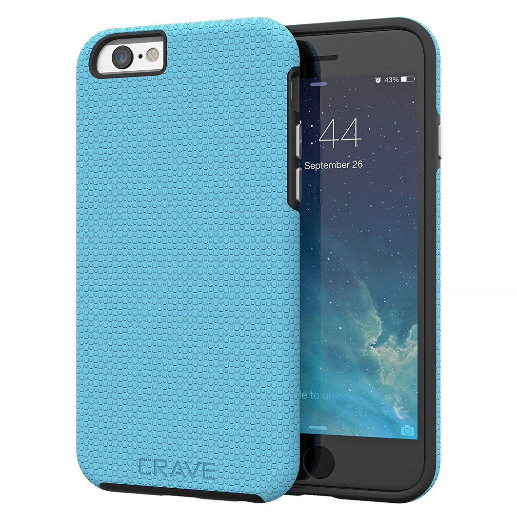 iPhone 6 Case, iPhone 6S Case, Crave Dual Guard Protection Series Case for iPhone 6 6s (4.7 Inch) - Sky Blue